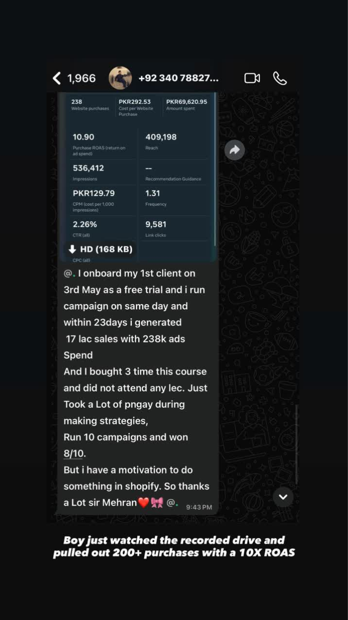 Ecommerce and Meta Ads result screenshot 7